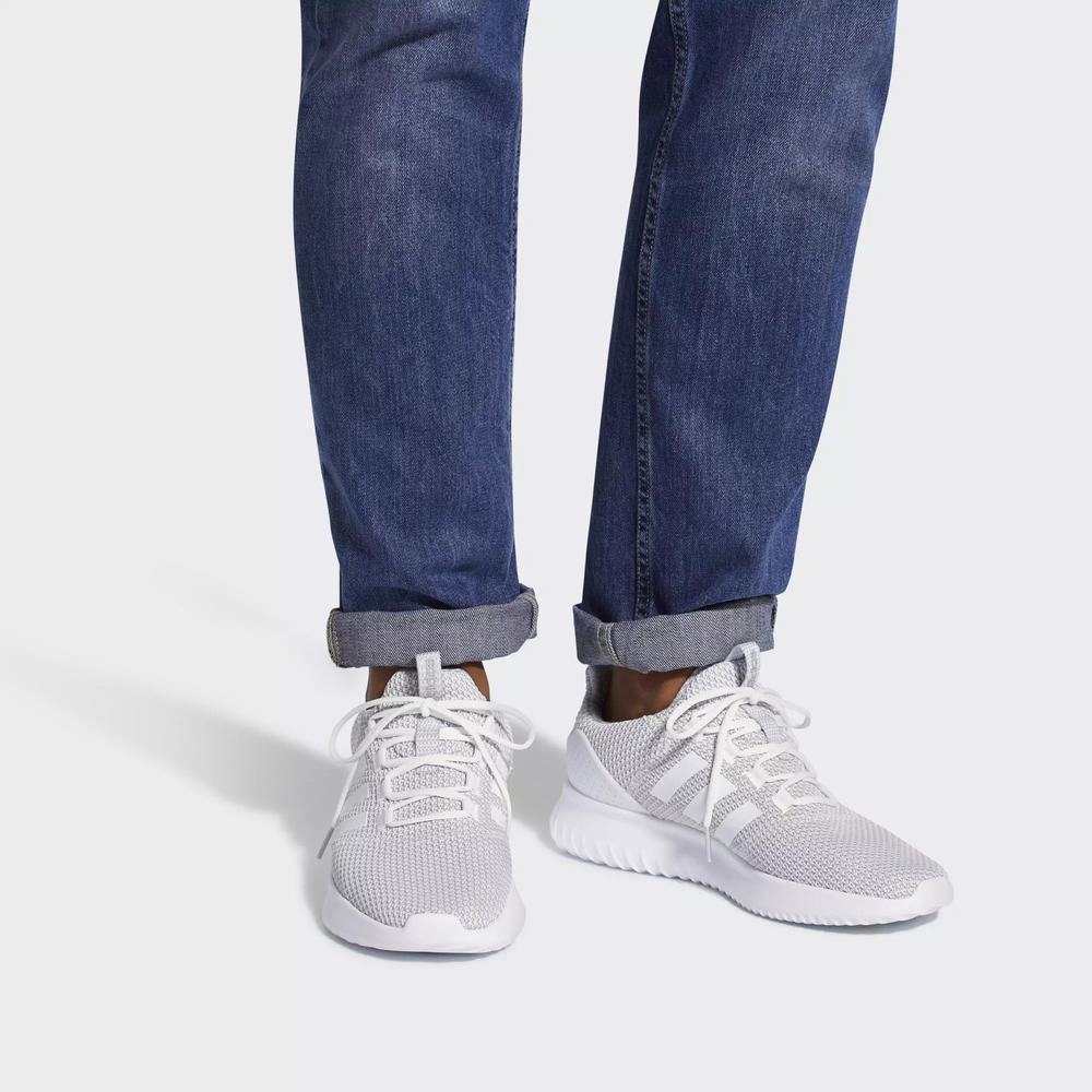 Adidas Cloudfoam Ultimate Tenis Blancos Para Hombre (MX-62113)